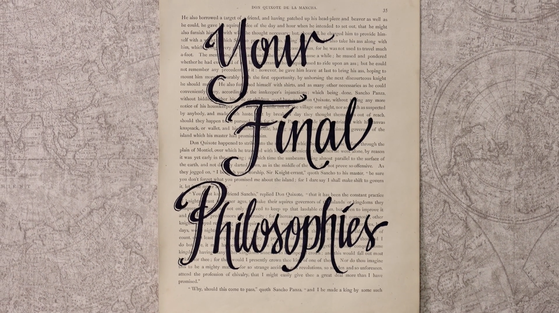 Title for Session 7: Your Final Philosophies